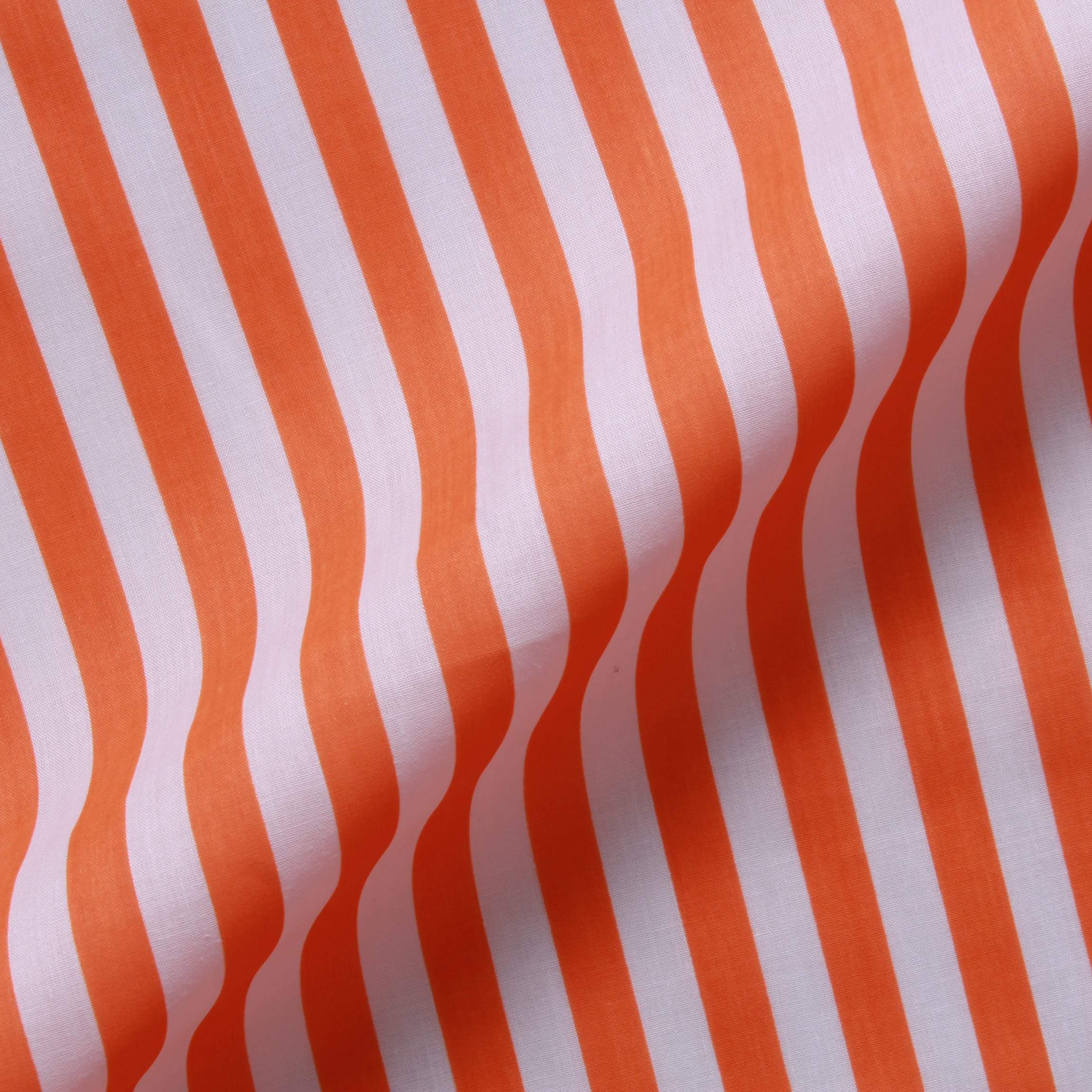 Large Stripe Polycotton Fabric, 44" Wide, Variations Available