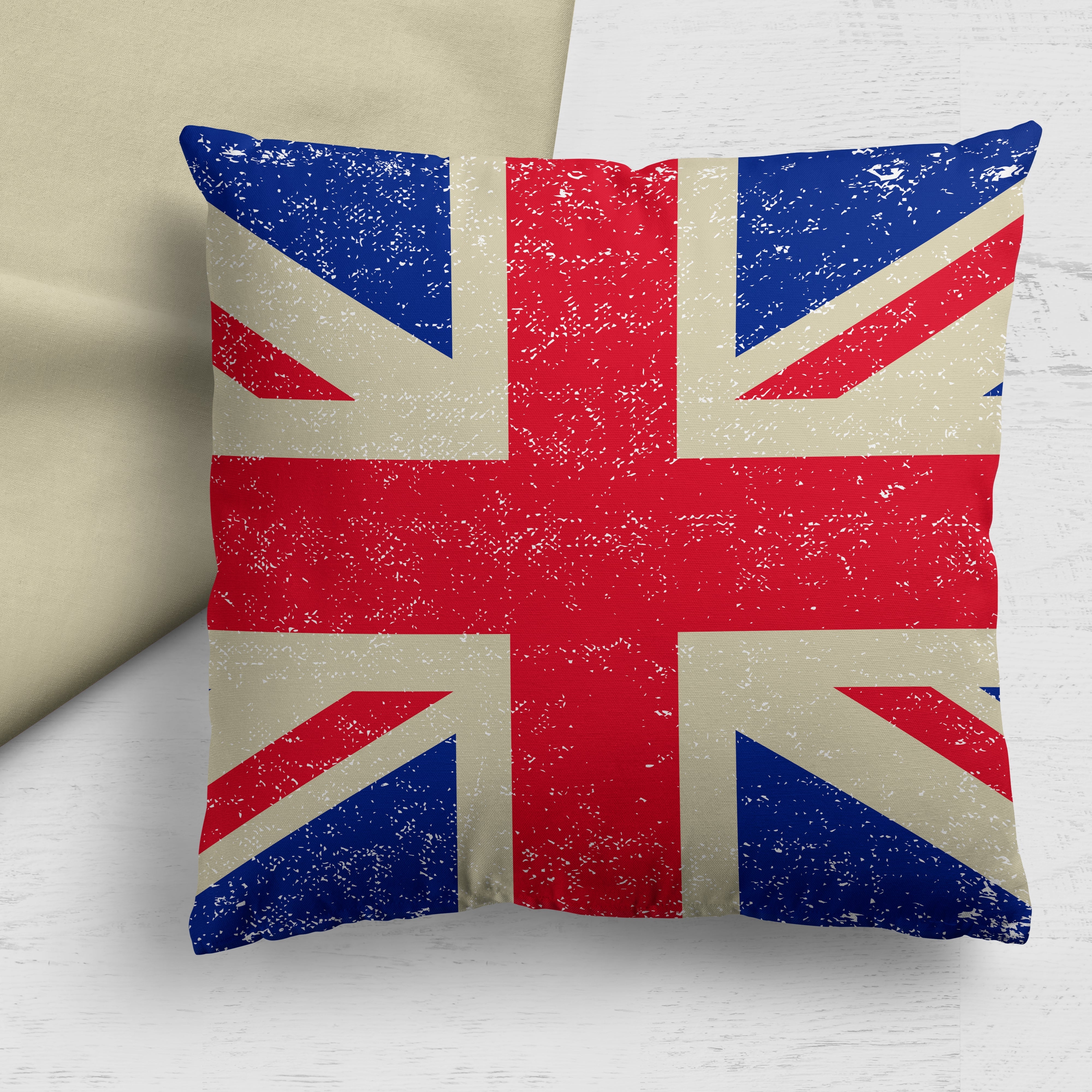 Cotton Rich Jubilee Cushion Panel With Backing Panel- Union Jack