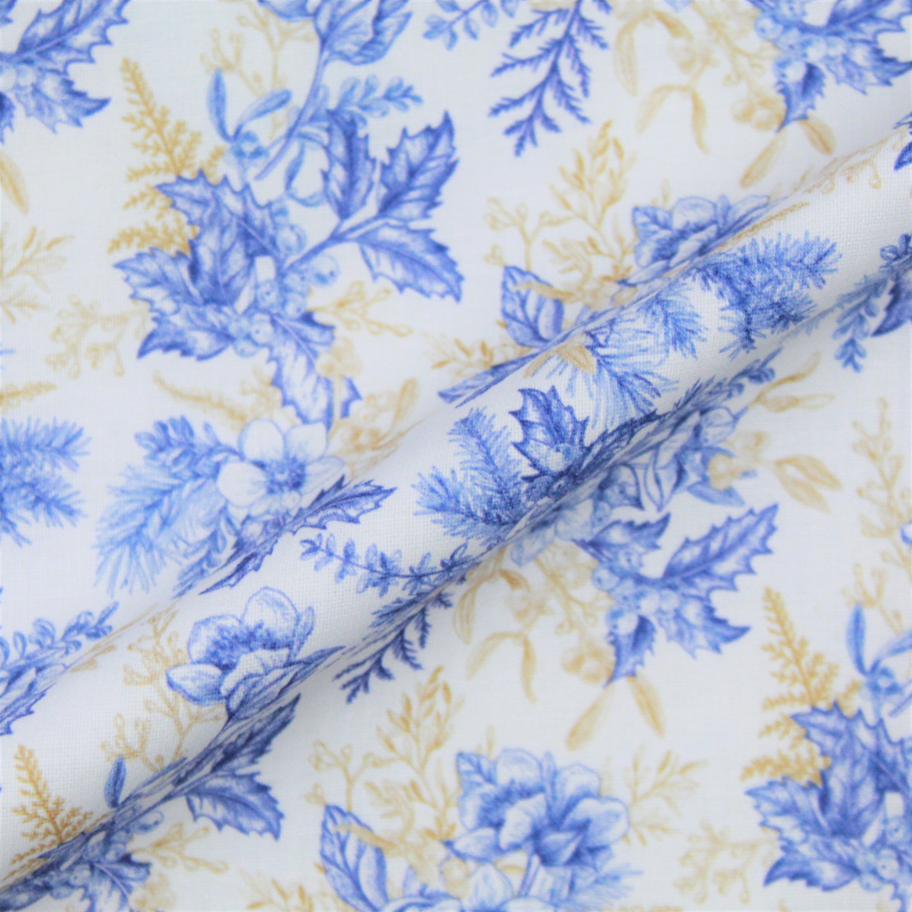 100% Cotton - Floral Sketch- 145cm Wide