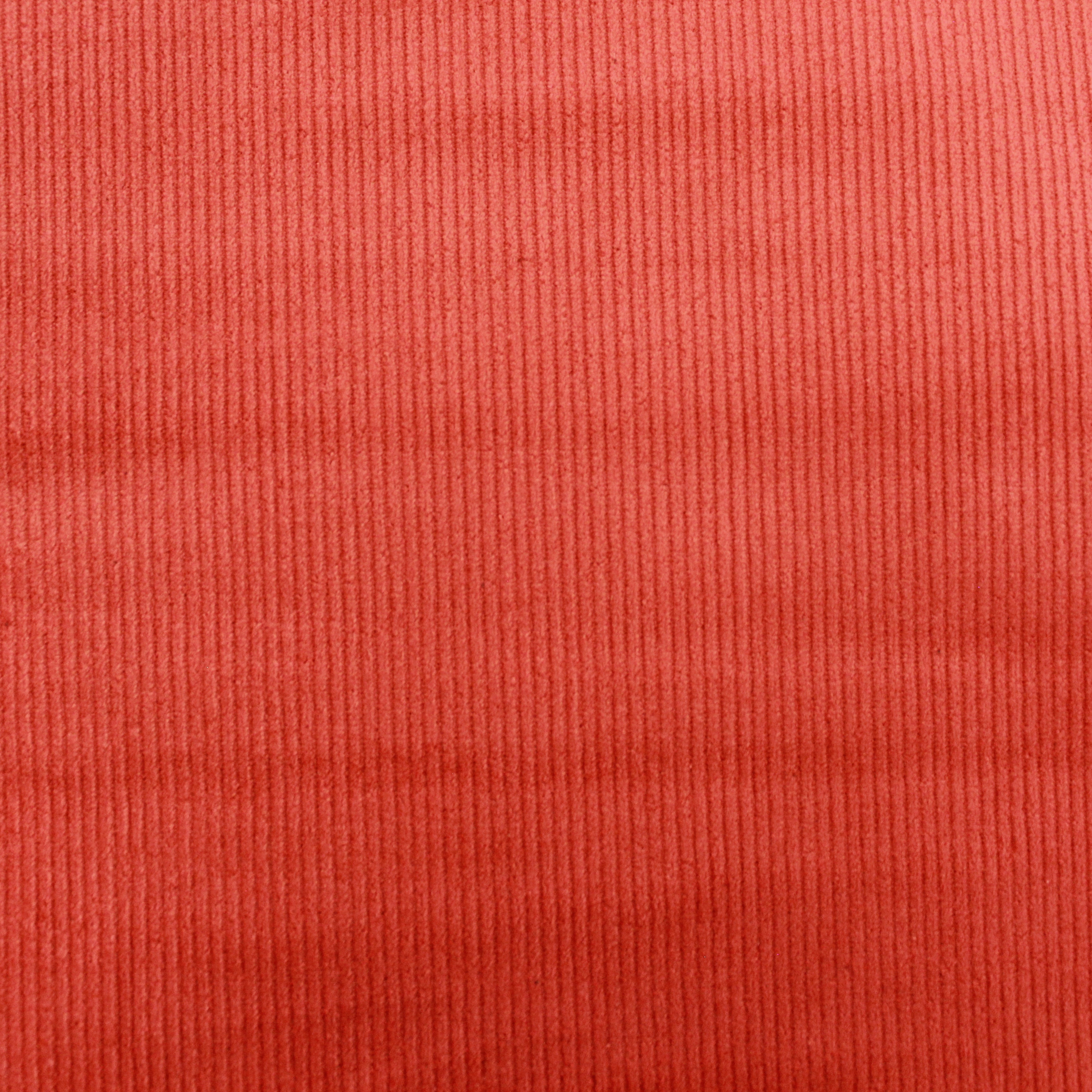 3 Metre Premium Quality 100% Quality Cotton Corduroy 55 wide Strawberry Red