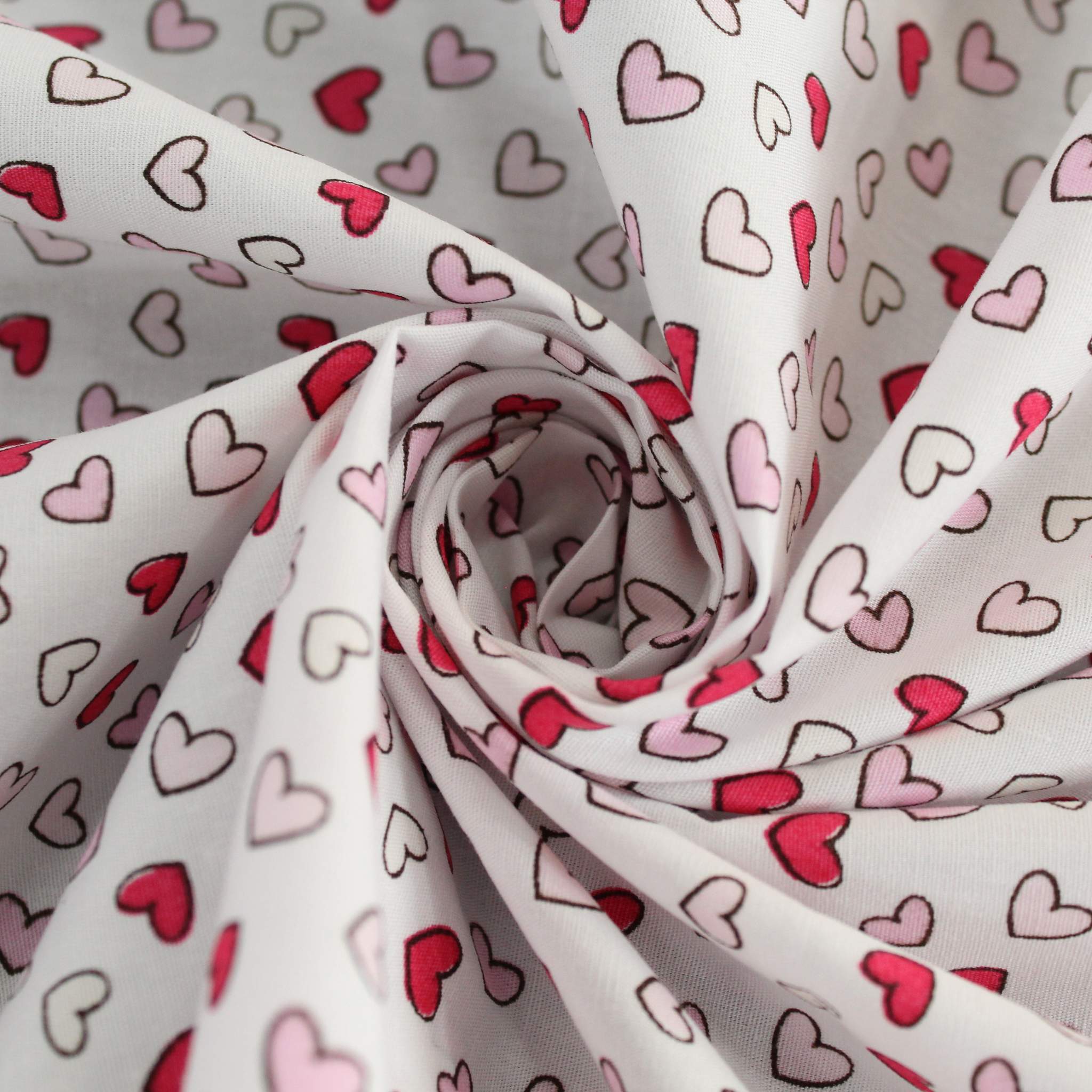 Premium Quality 100% Cotton - Love Hearts Bundle