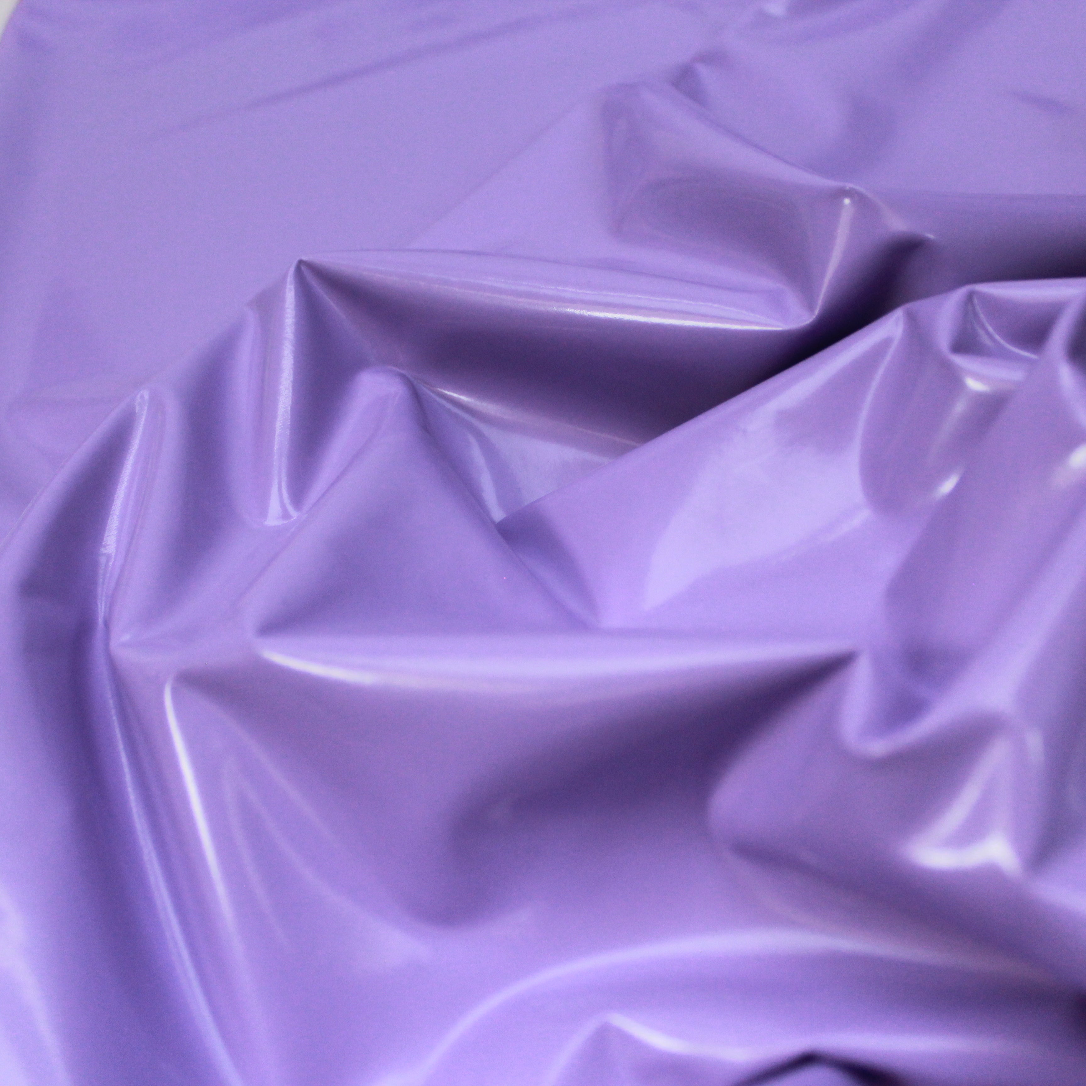 Premium Quality Luxury High Gloss Soft PVC Vinyl Fabric 55" Wide - Dark Lilac