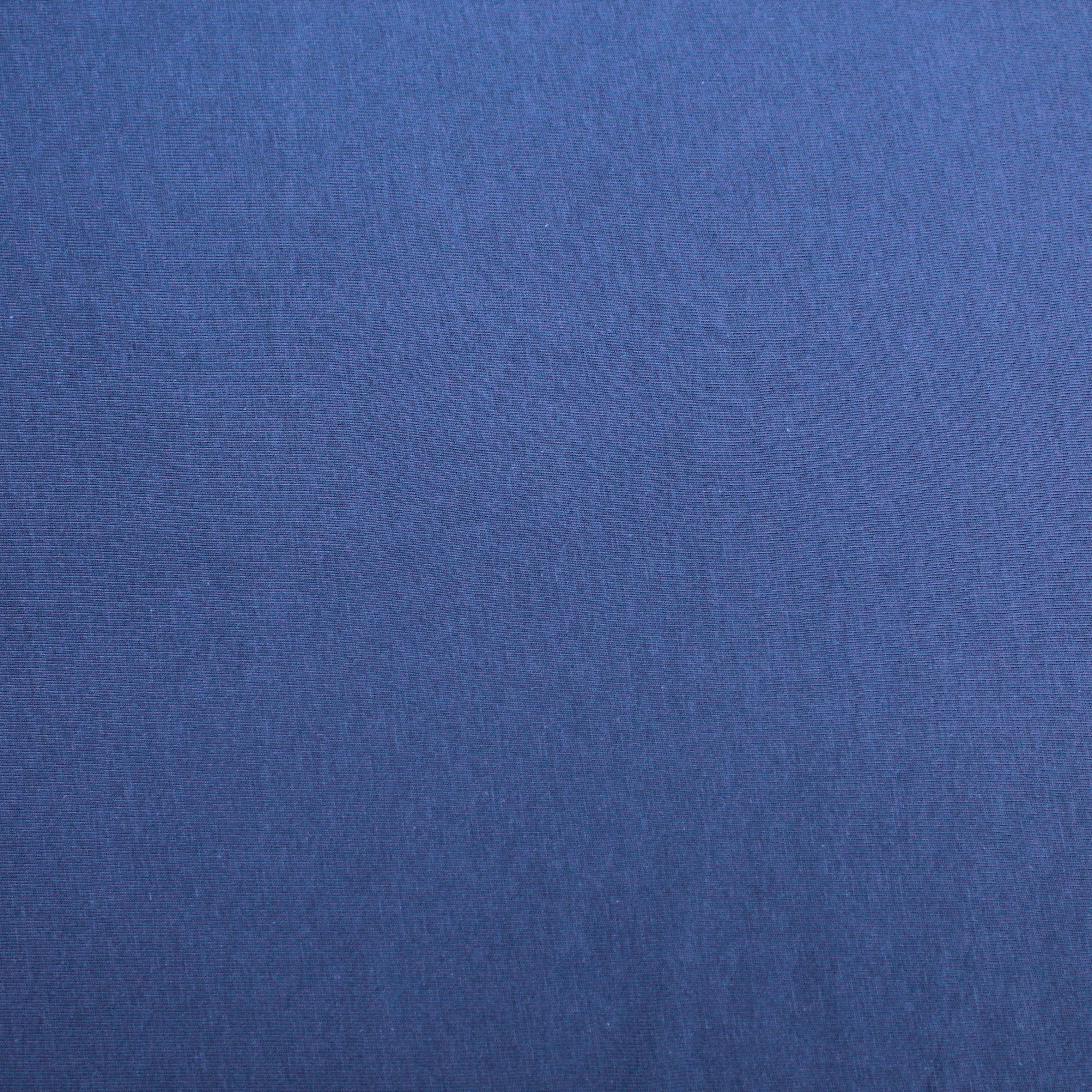 Premium Single Jersey Combed Cotton -  Marine Blue