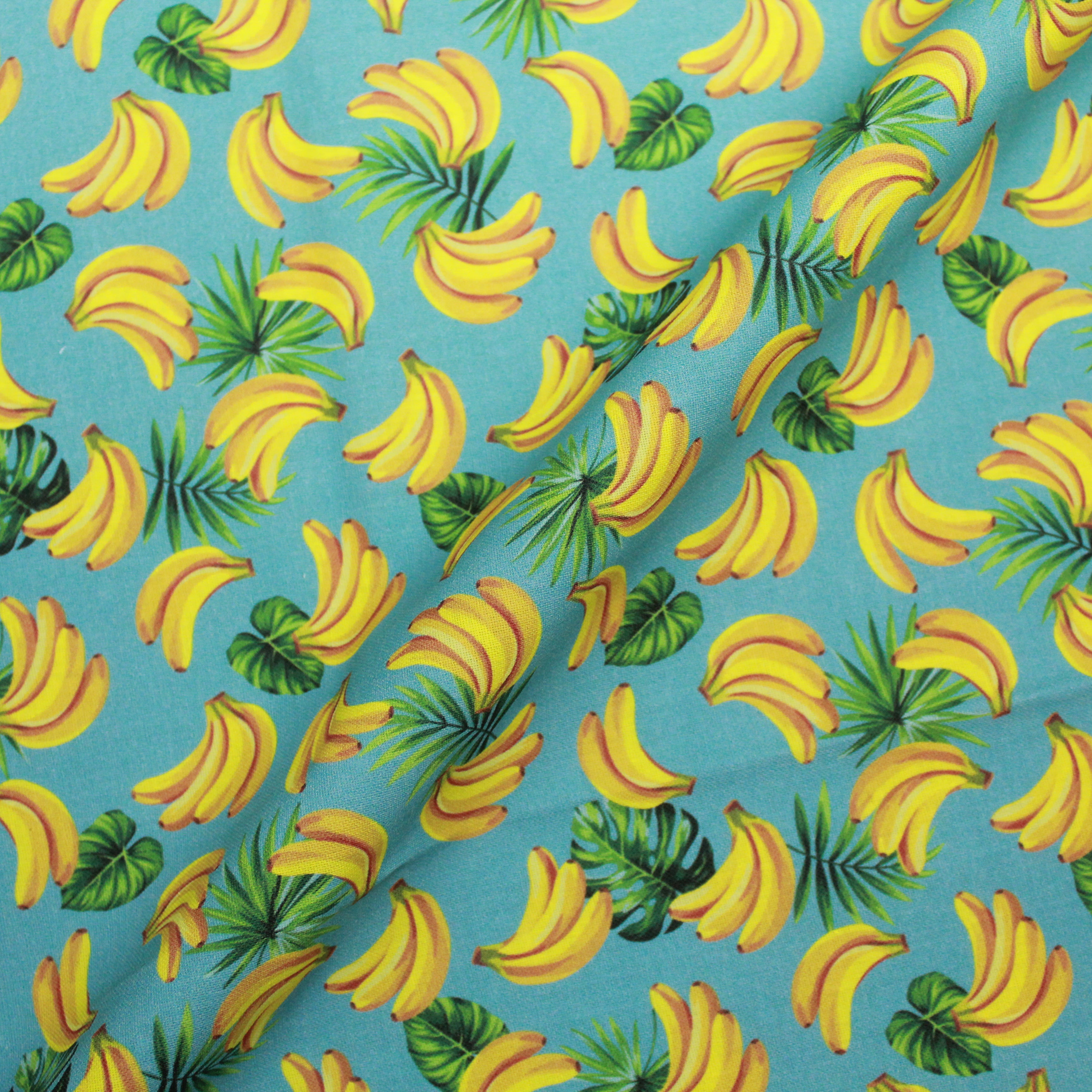 100% Cotton - Banana Frenzy- 145cm Wide