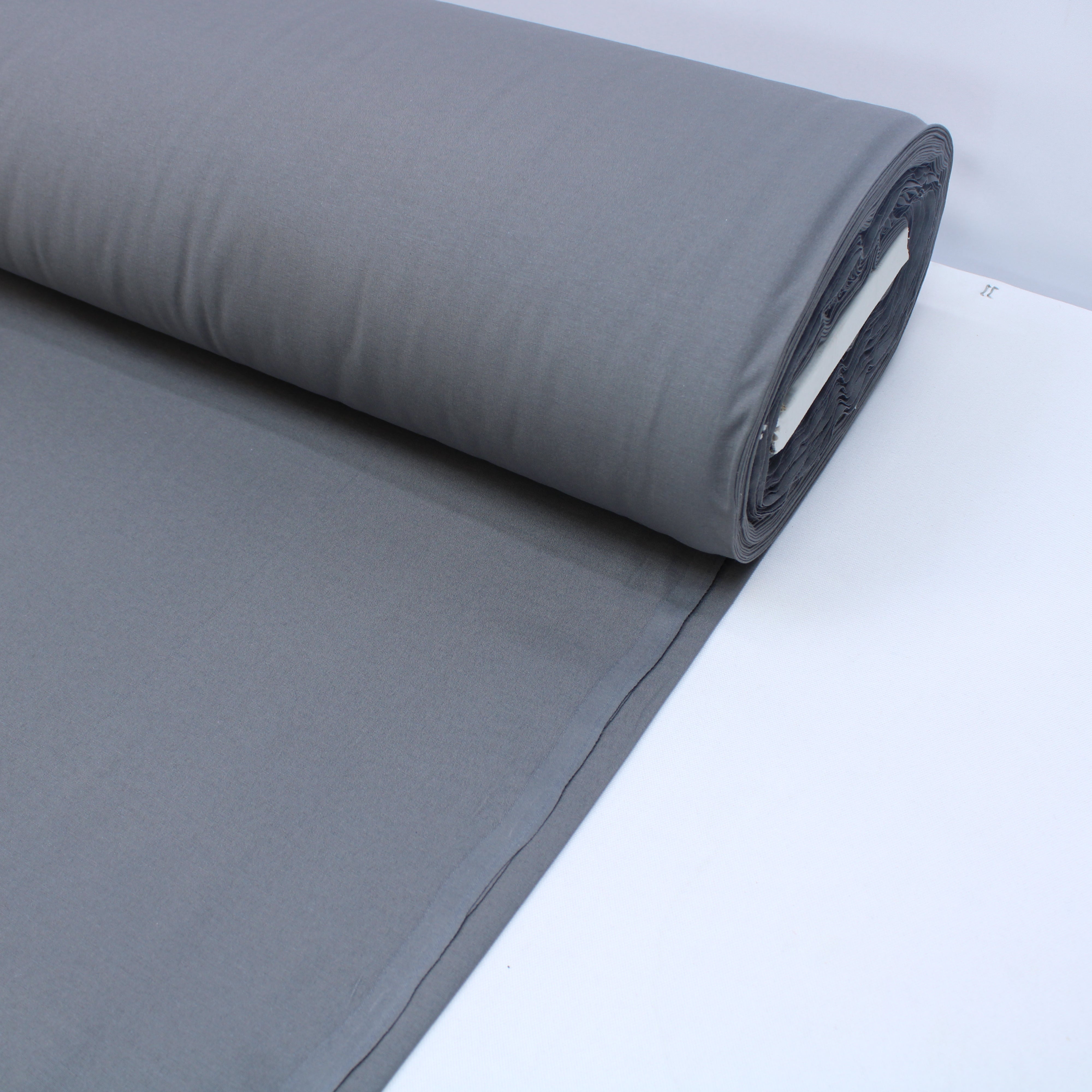 Premium Quality Super Wide Cotton Blend Sheeting, 'Grey', 94" Wide