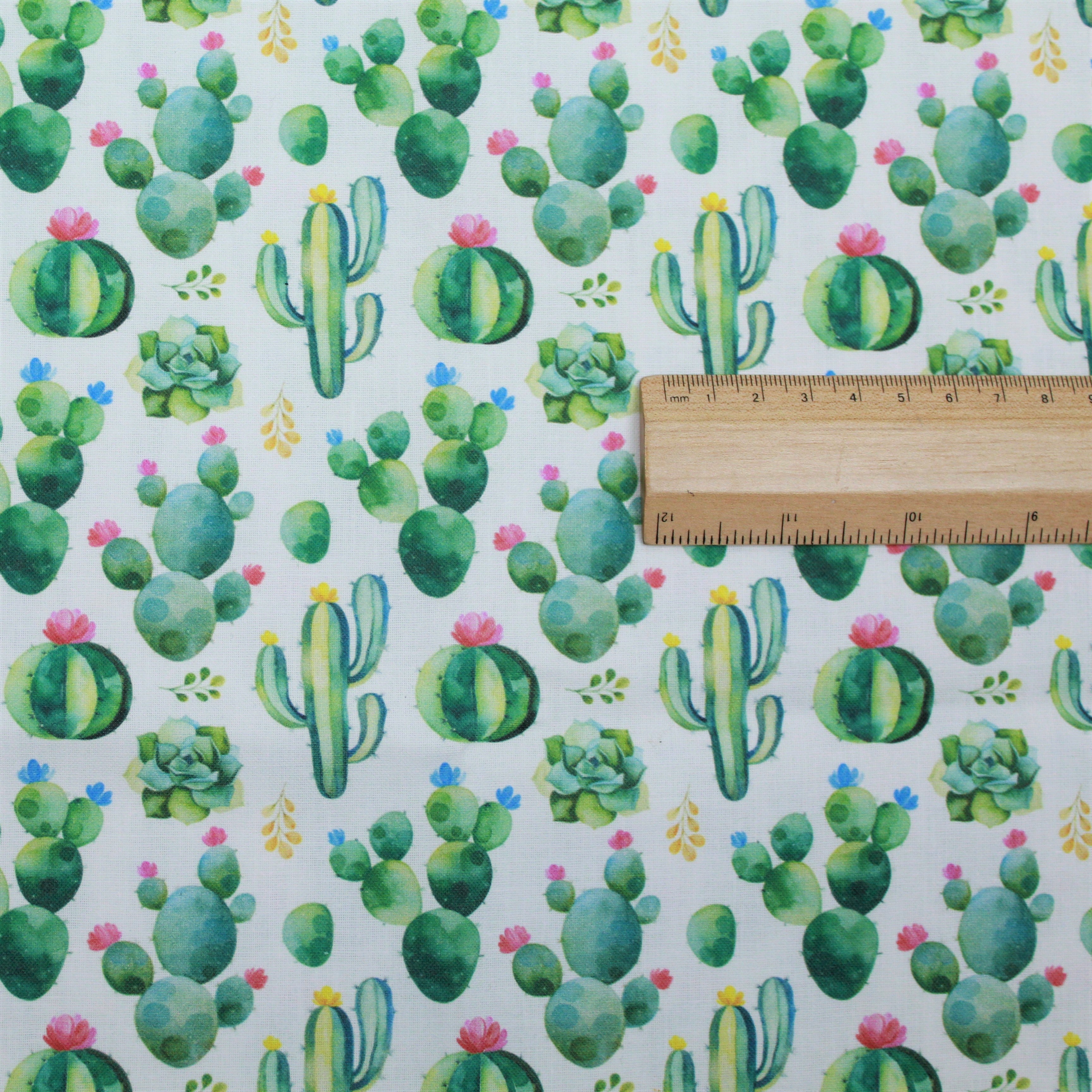 100% Cotton - Cactus - 145cm Wide