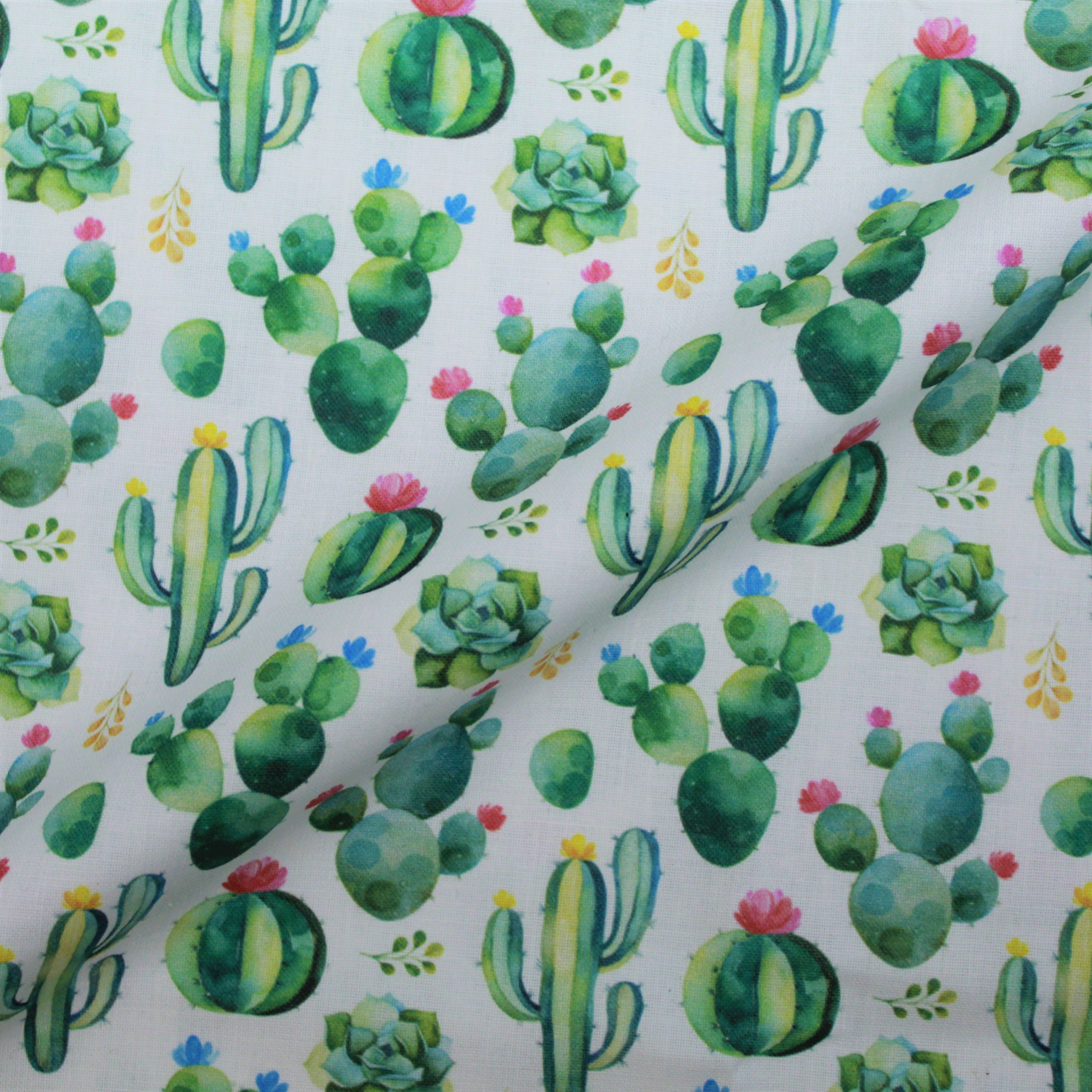 100% Cotton - Cactus - 145cm Wide