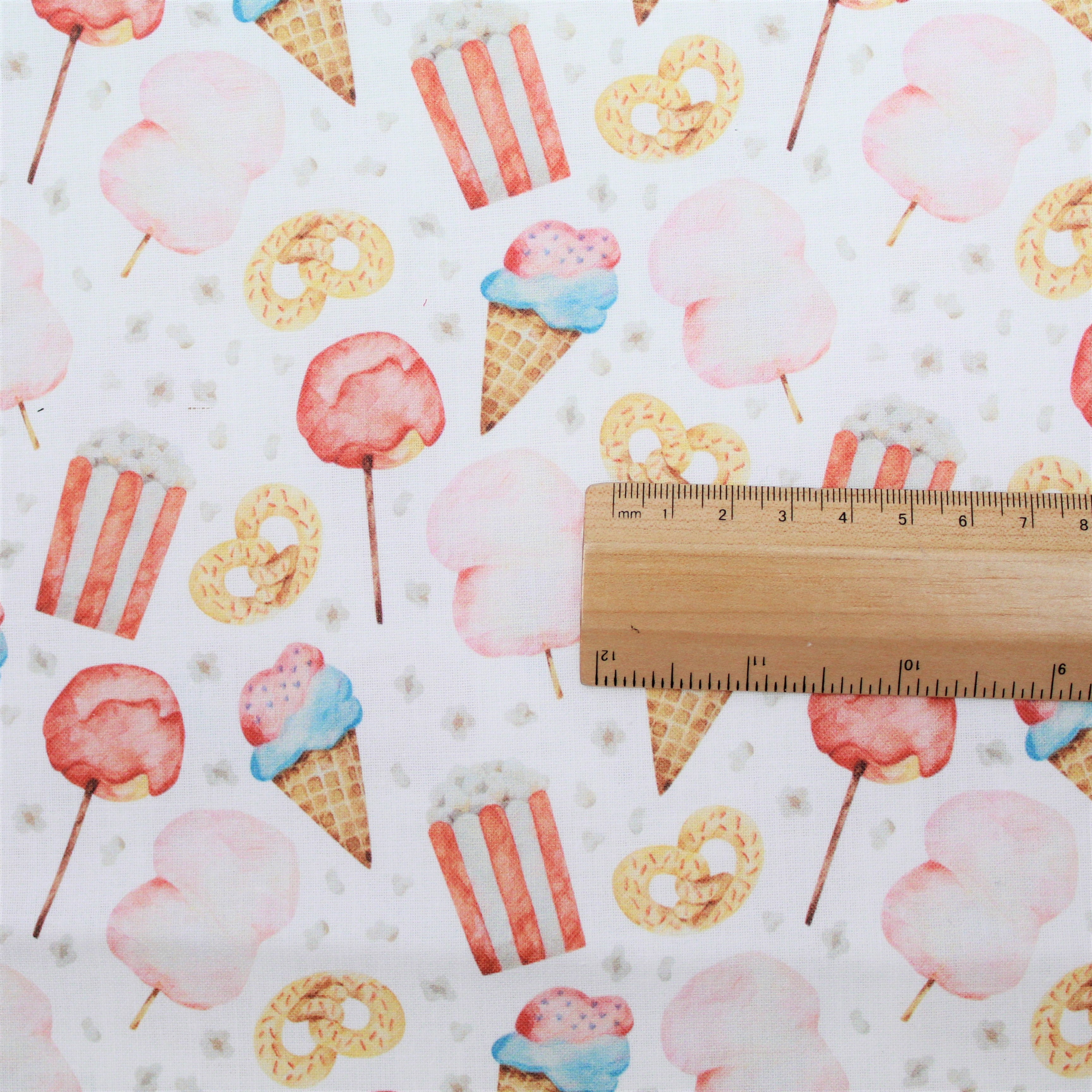 100% Cotton - Fayre Treats- 145cm Wide