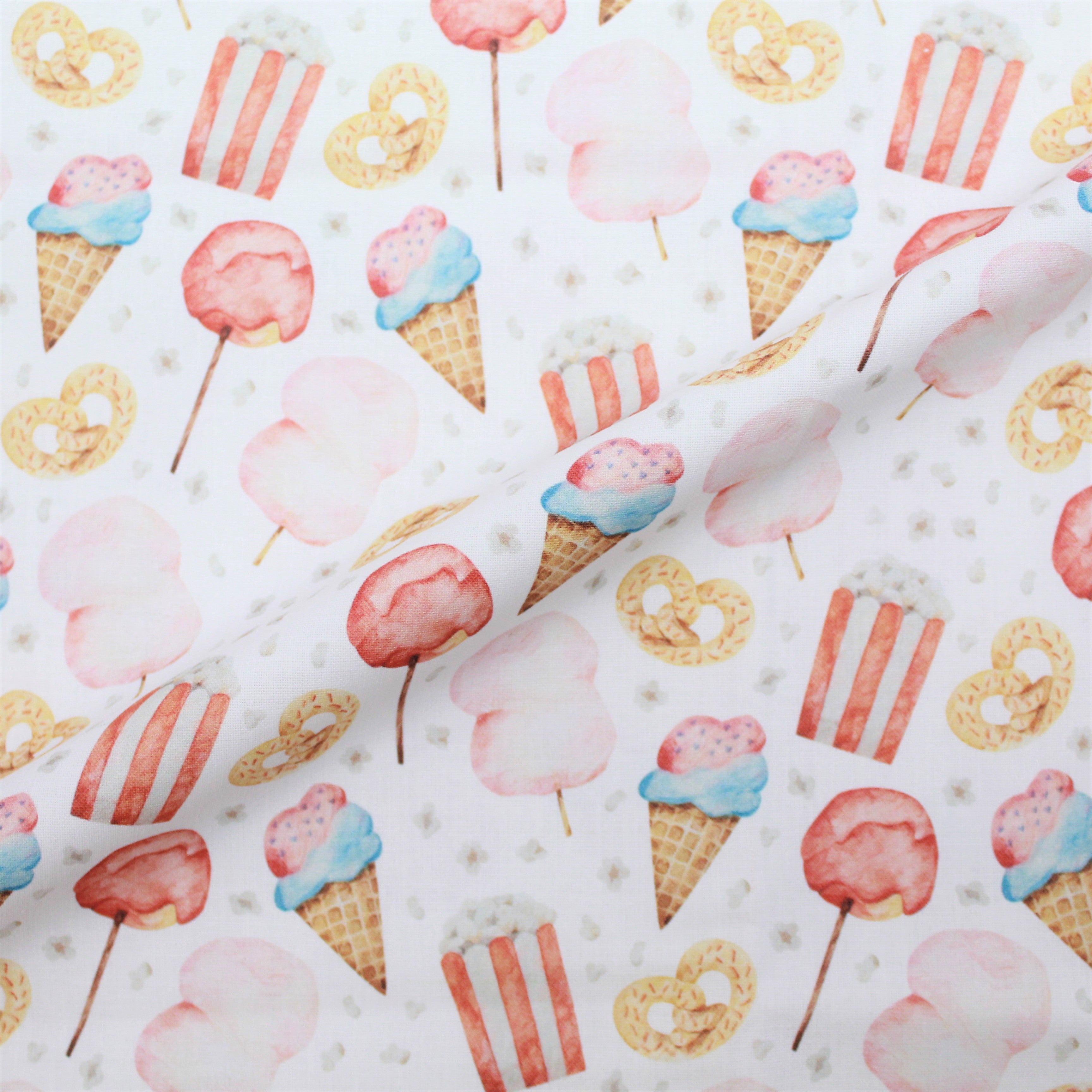 100% Cotton - Fayre Treats- 145cm Wide