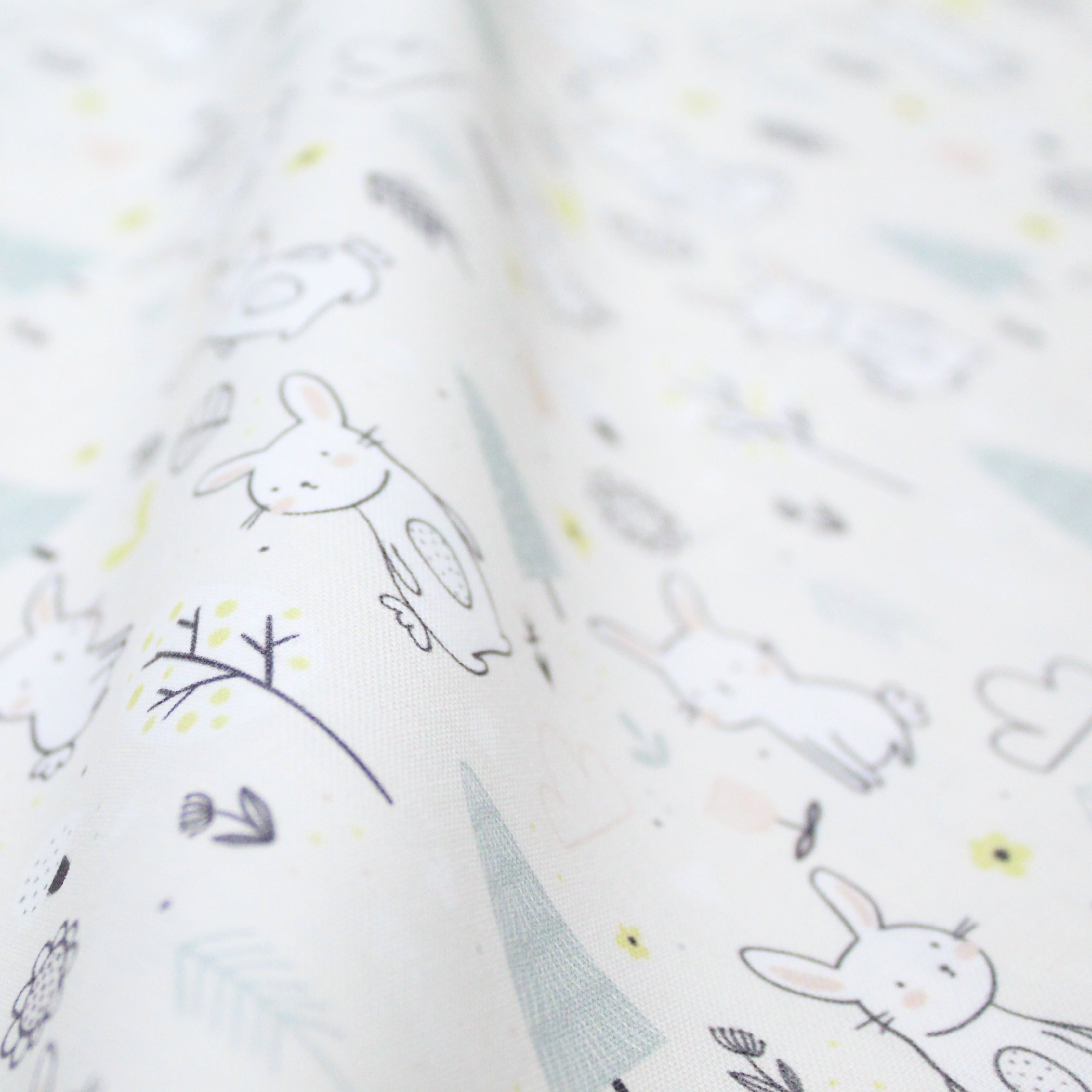 100% Cotton- Easter Forest- 145cm Wide