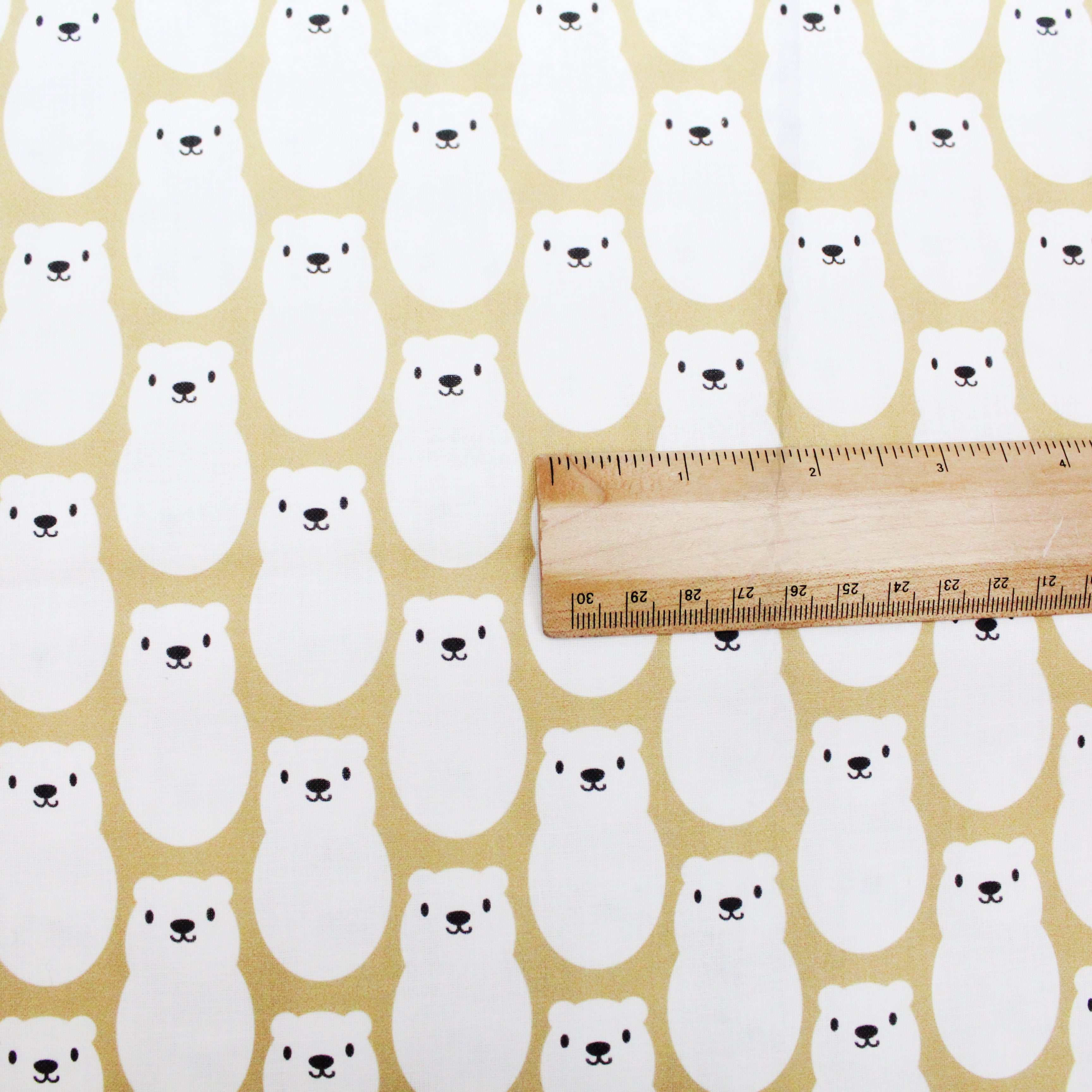 100% Cotton- Polar Bears - 145cm Wide