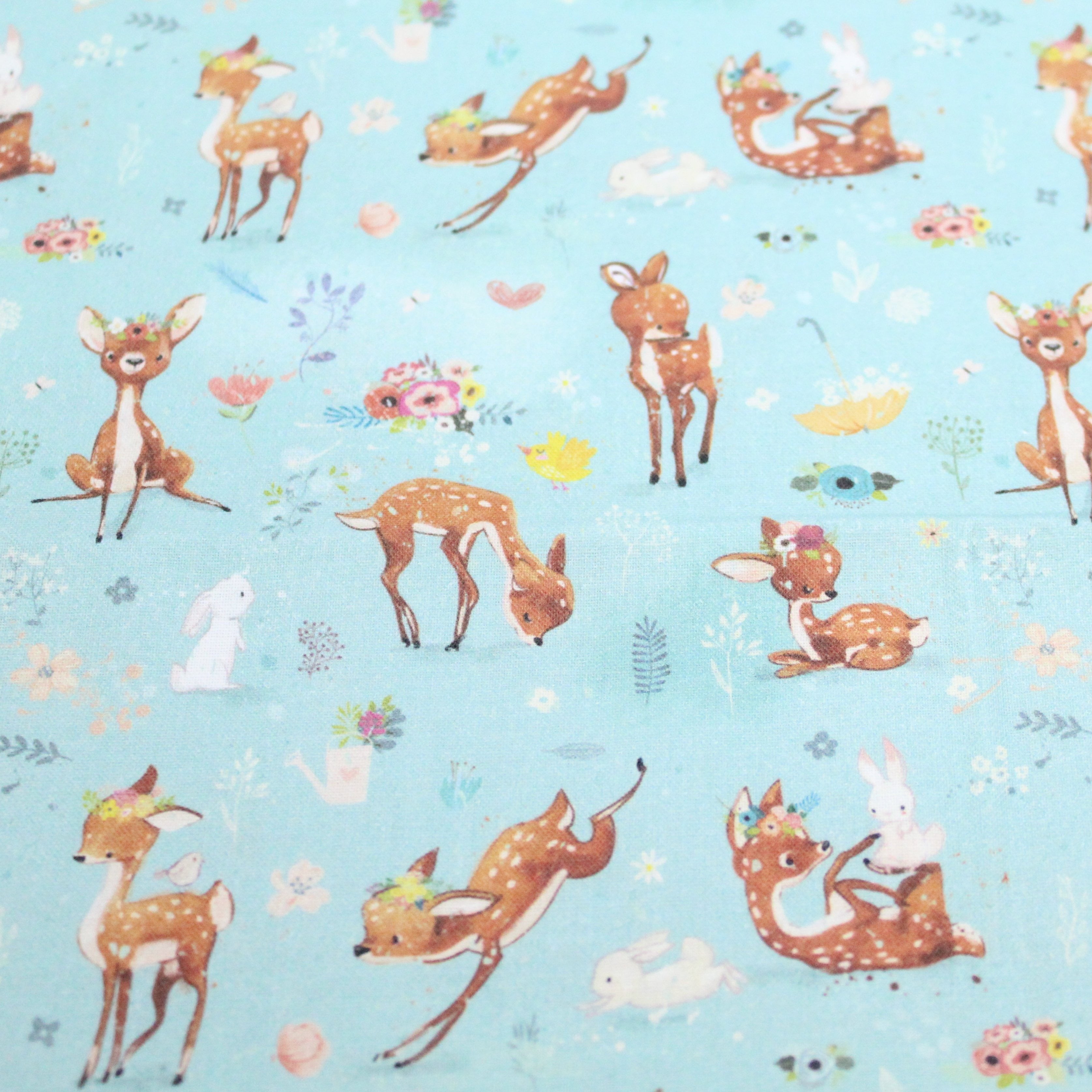 100% Cotton - Deer - 145cm Wide