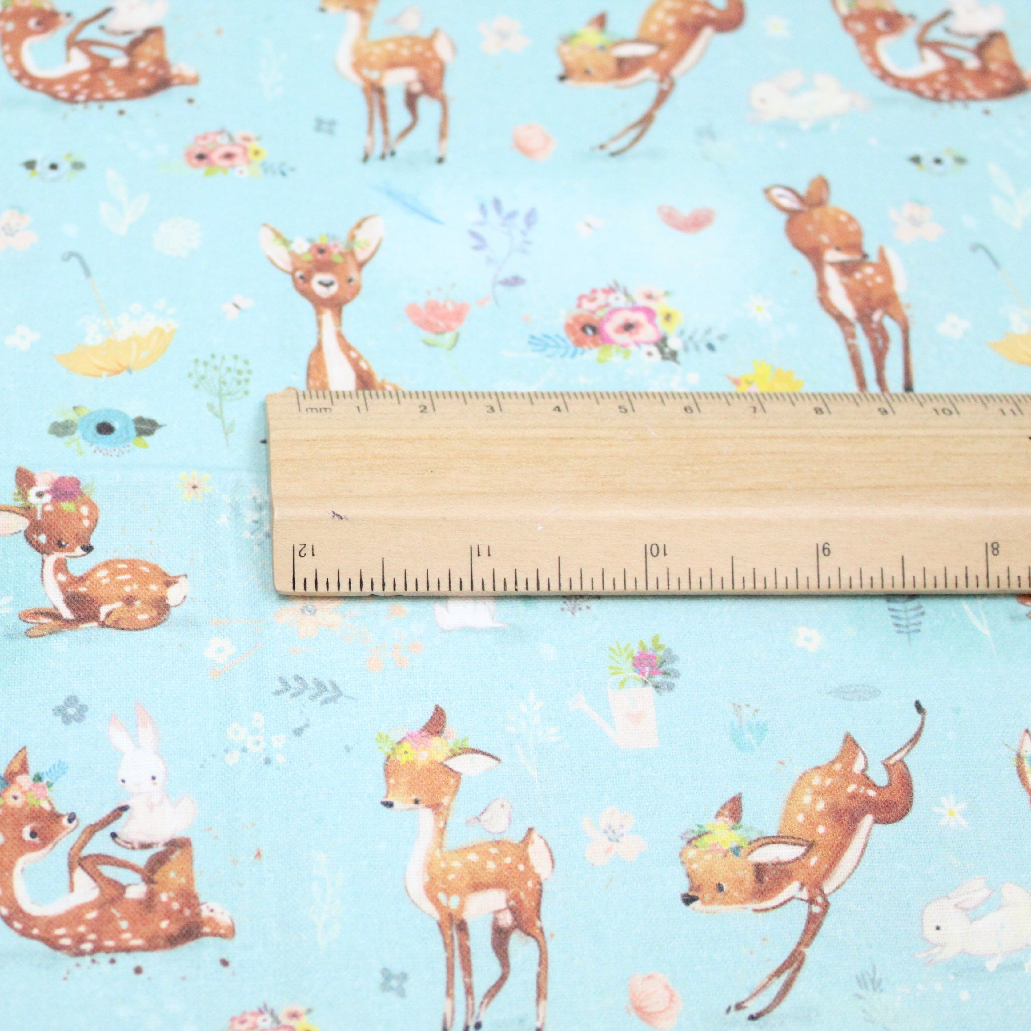 100% Cotton - Deer - 145cm Wide