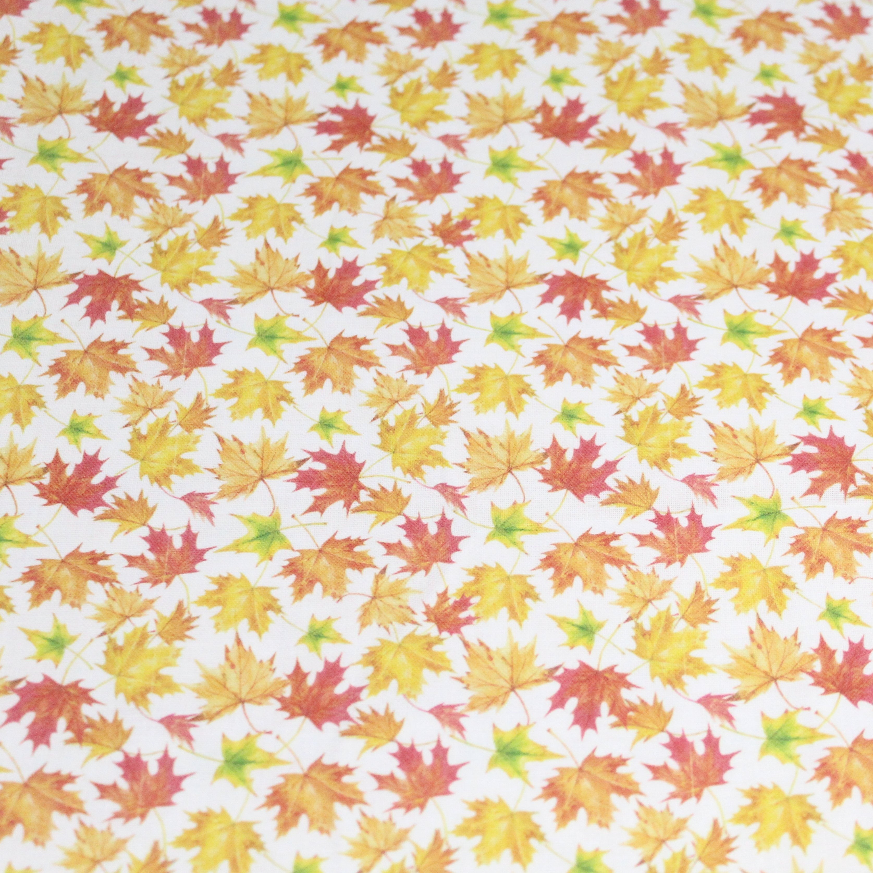 100% Cotton - Autumn Leaves - 145cm Wide