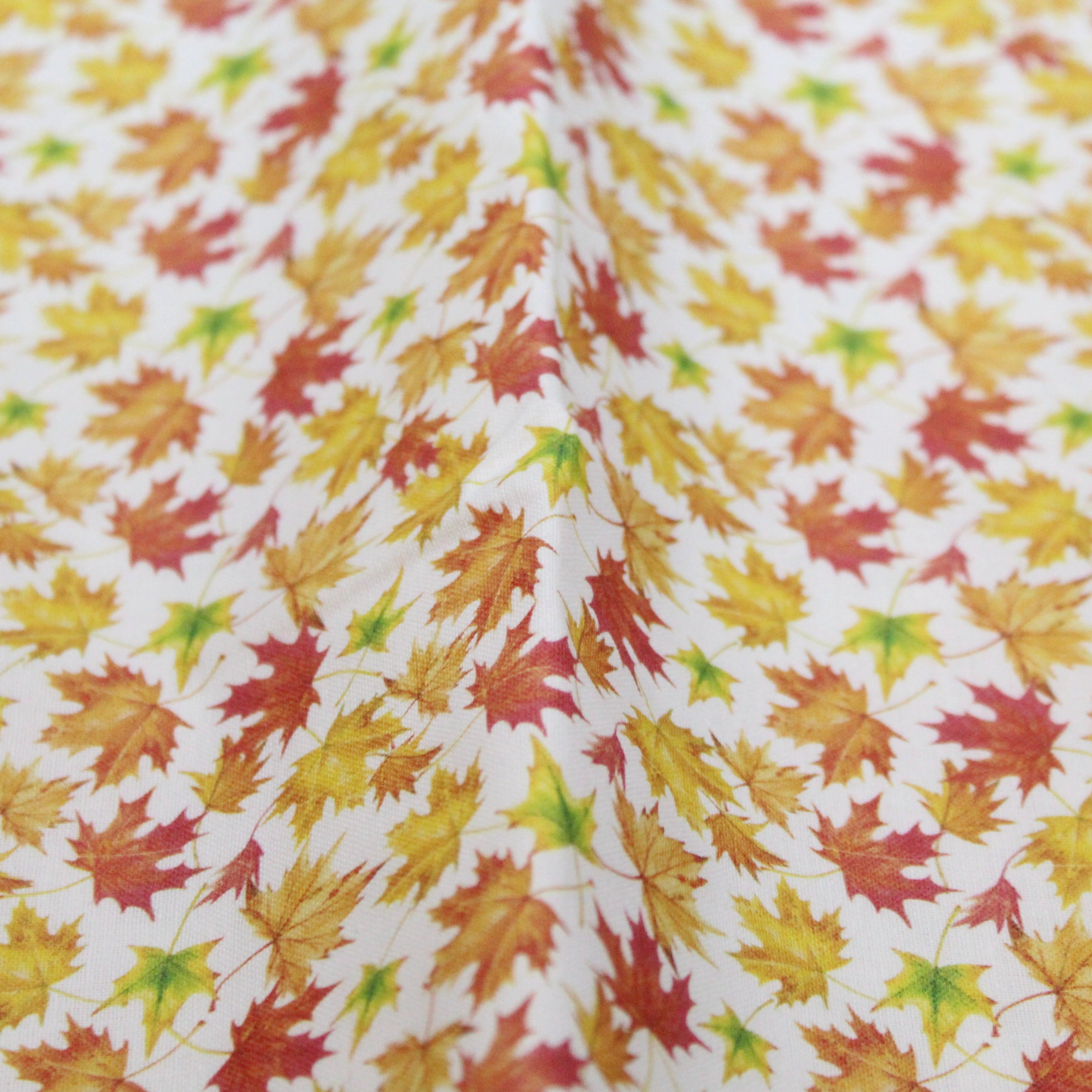 100% Cotton - Autumn Leaves - 145cm Wide