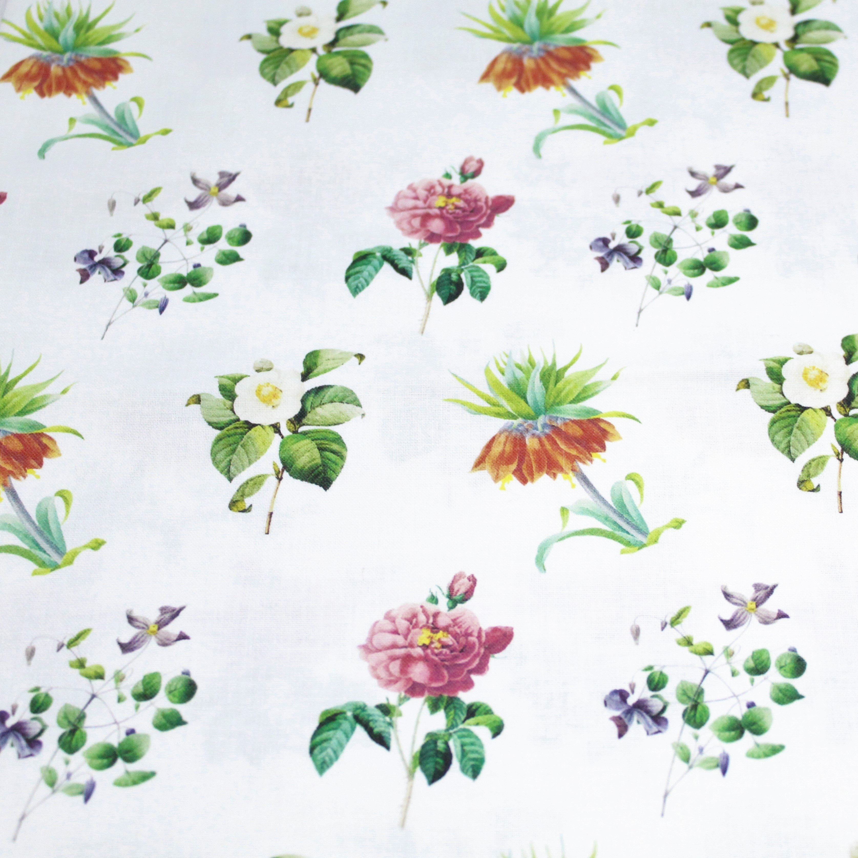 100% Cotton - Buncha Flowers - 145cm Wide