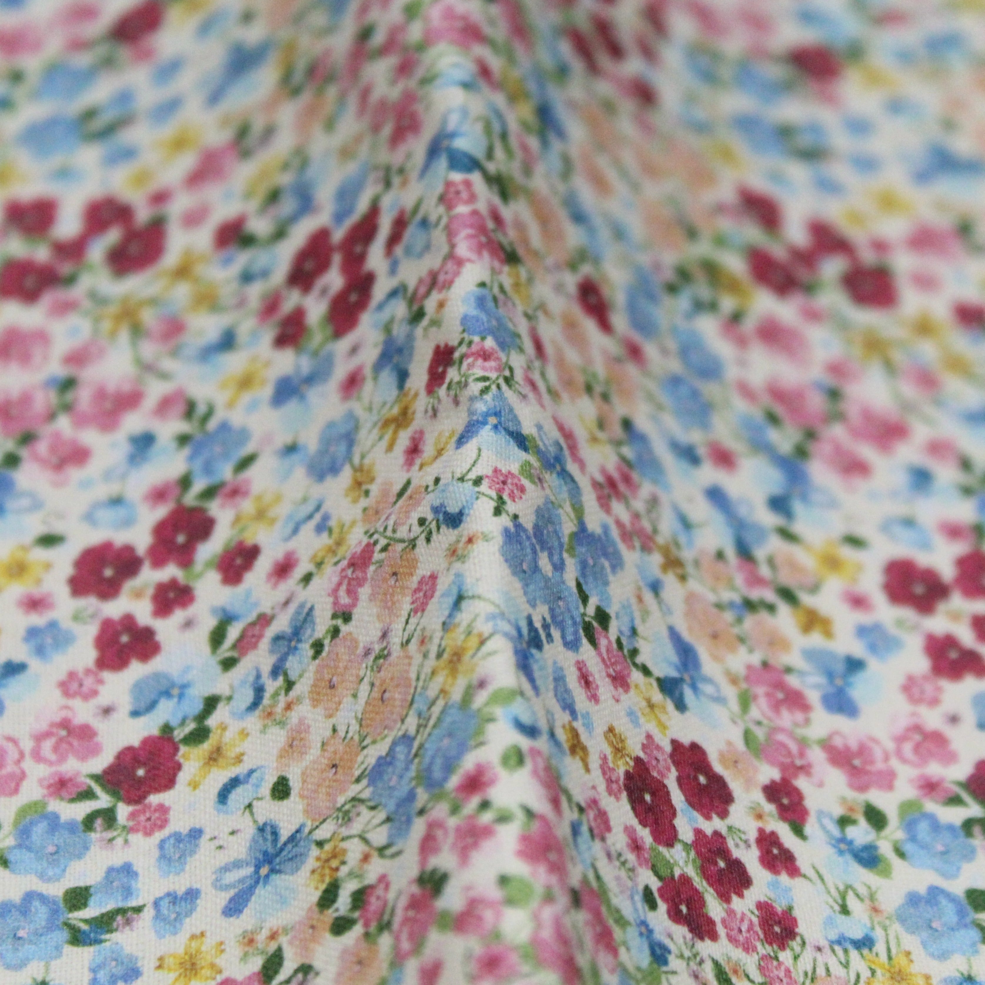 100% Cotton - Ditsy Floral Print - 145cm Wide