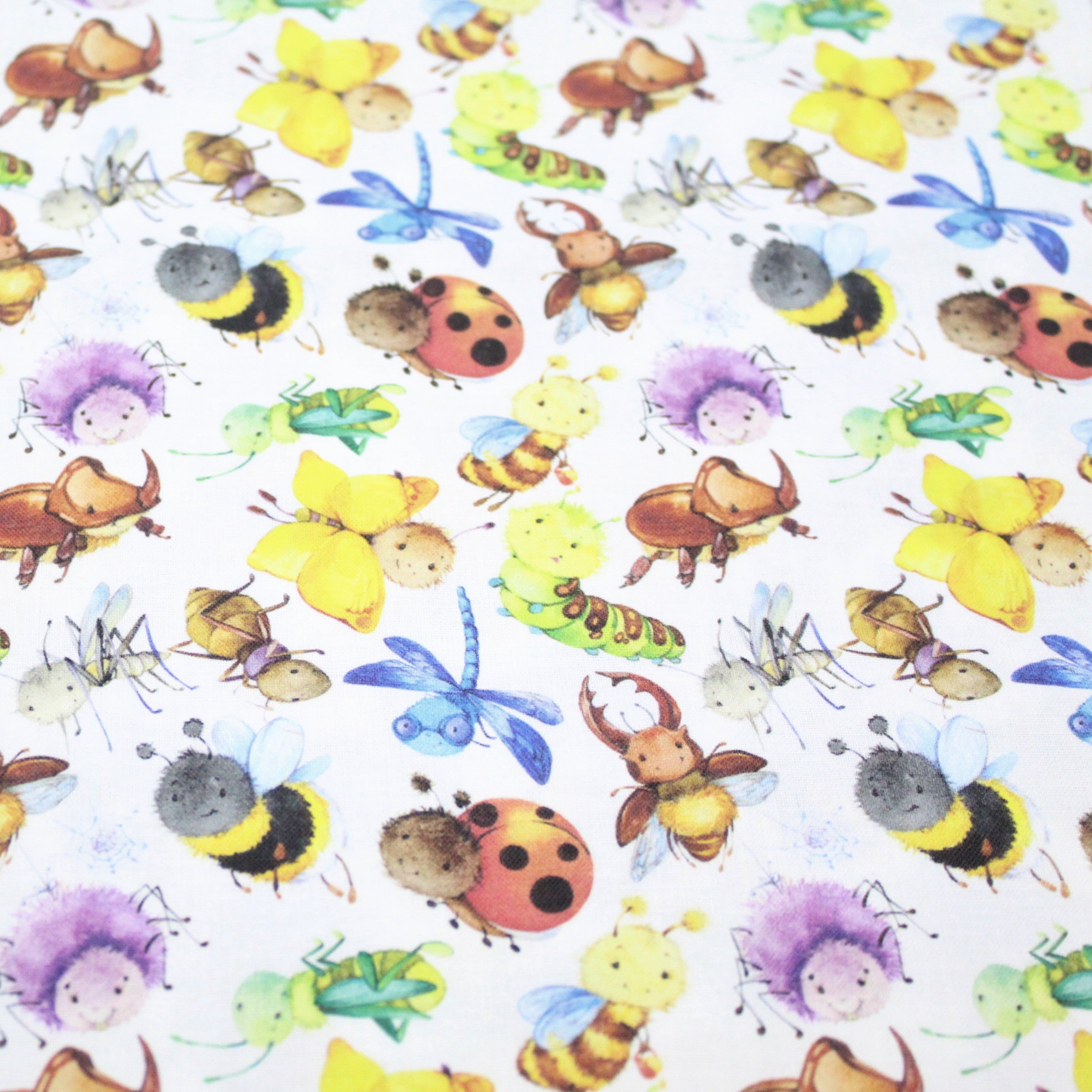 100% Cotton - Bug's Lives  - 145cm Wide