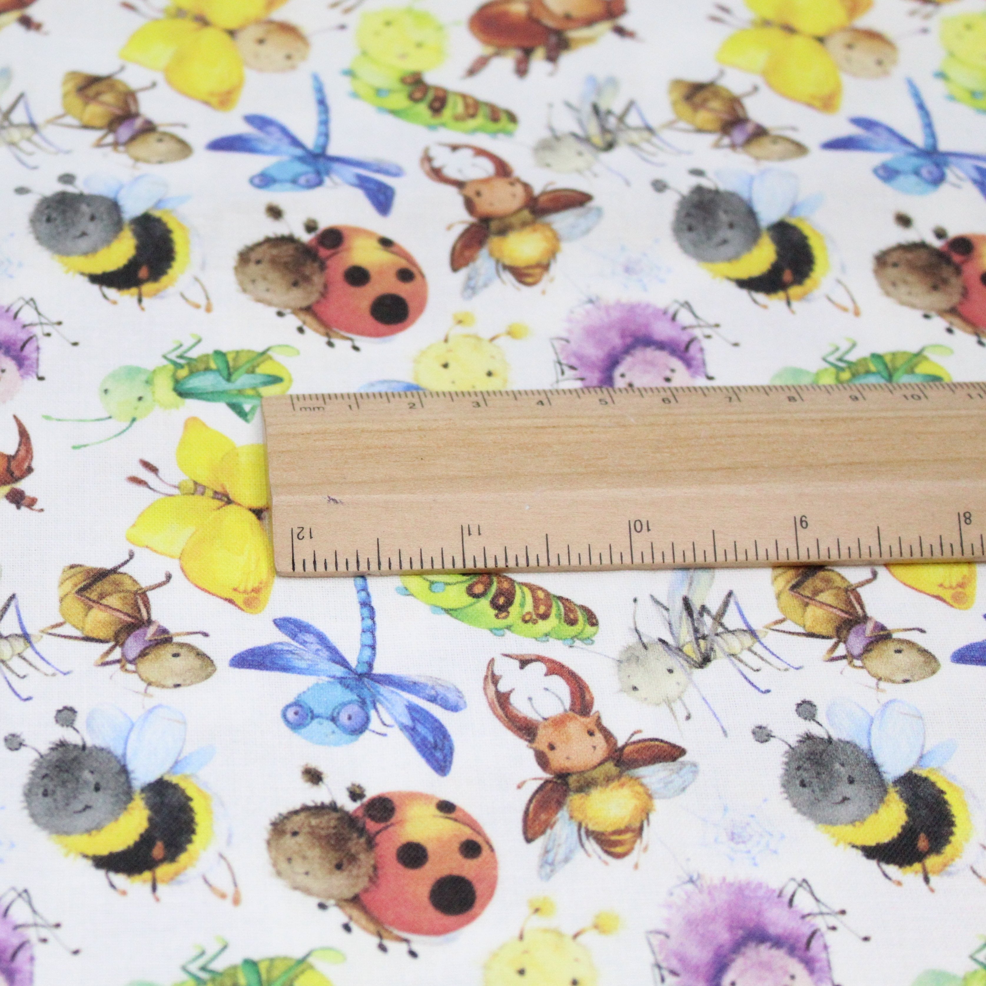 100% Cotton - Bug's Lives  - 145cm Wide